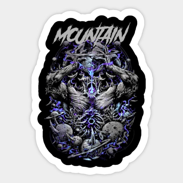 MOUNTAIN BAND MERCHANDISE Sticker by Rons Frogss